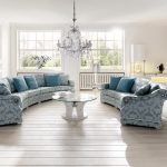 Blaues Sofa