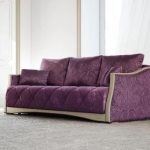Velours-Sofa