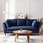 Mėlyna sofa
